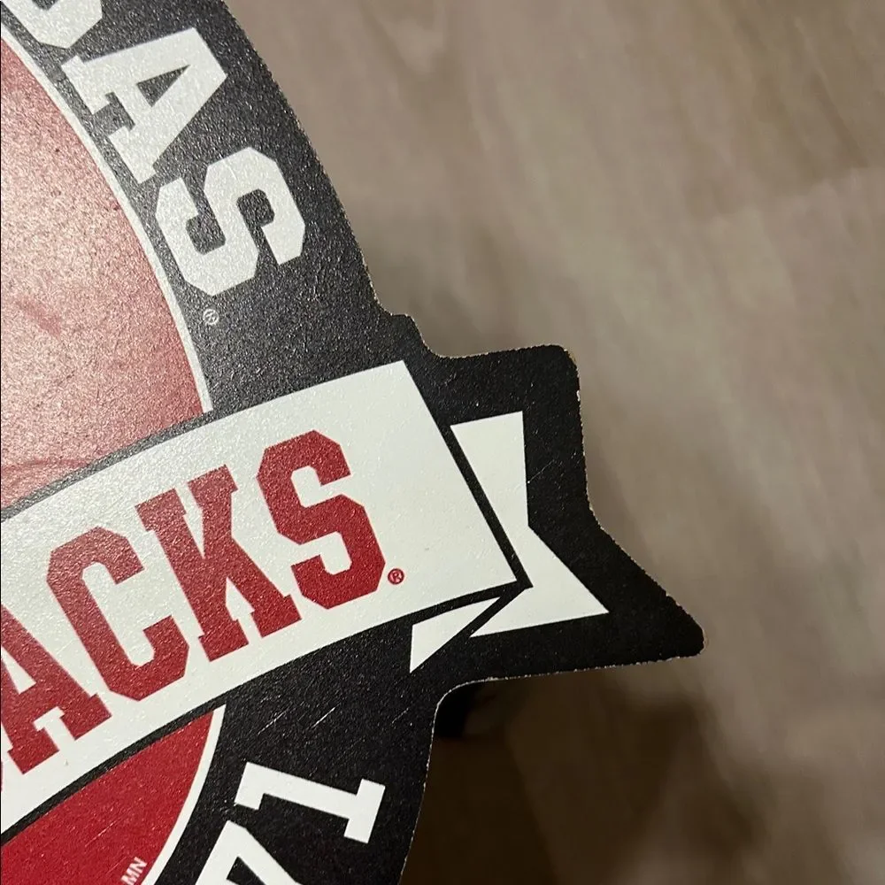 University of Arkansas Razorbacks Wall Sign